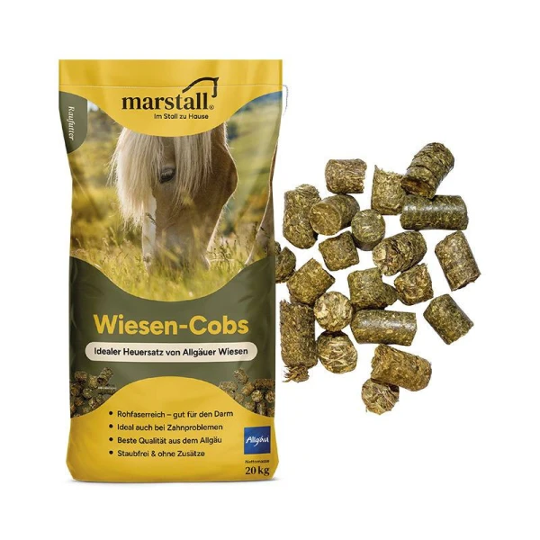 Wiesen-Cobs - sz&eacute;napellet (20kg)